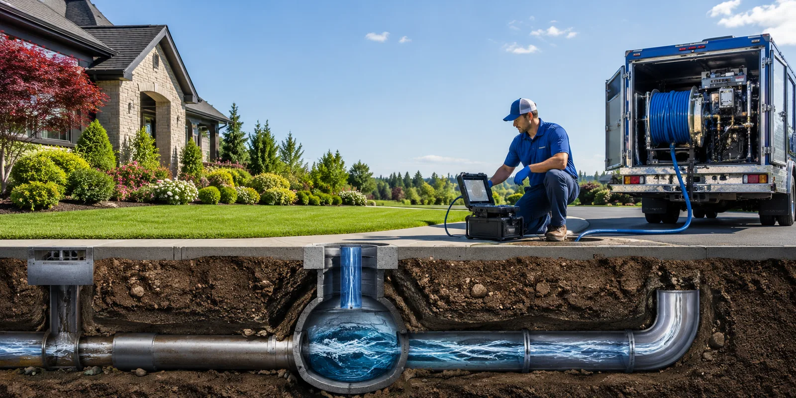 Drainage restoration information for Moatsville, WV